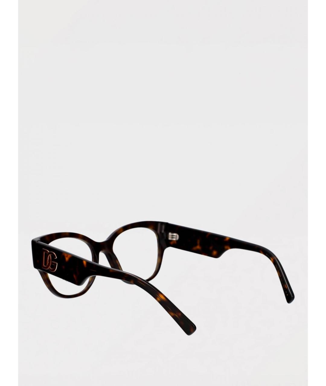 DOLCE&GABBANA Коричневые солнцезащитные очки, фото 3
