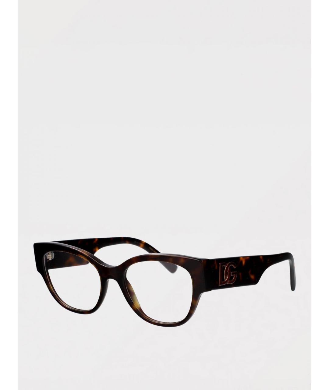 DOLCE&GABBANA Коричневые солнцезащитные очки, фото 2