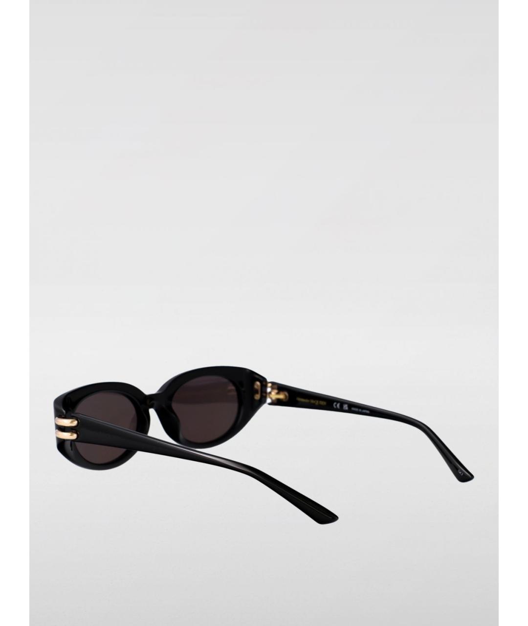 ALEXANDER MCQUEEN Черные солнцезащитные очки, фото 3
