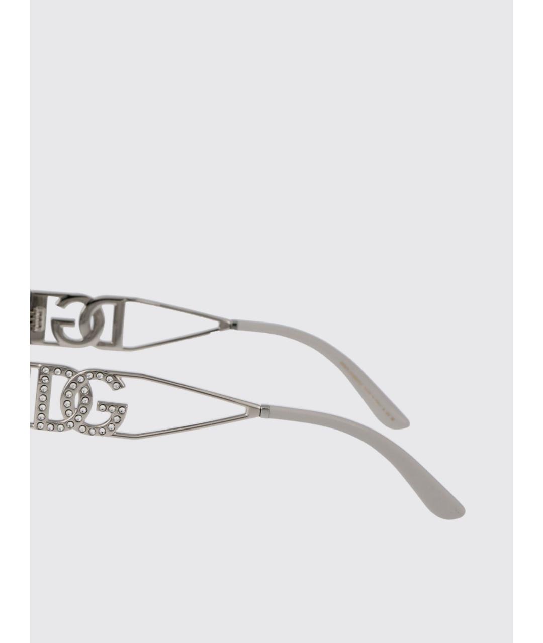 DOLCE&GABBANA Серые солнцезащитные очки, фото 4