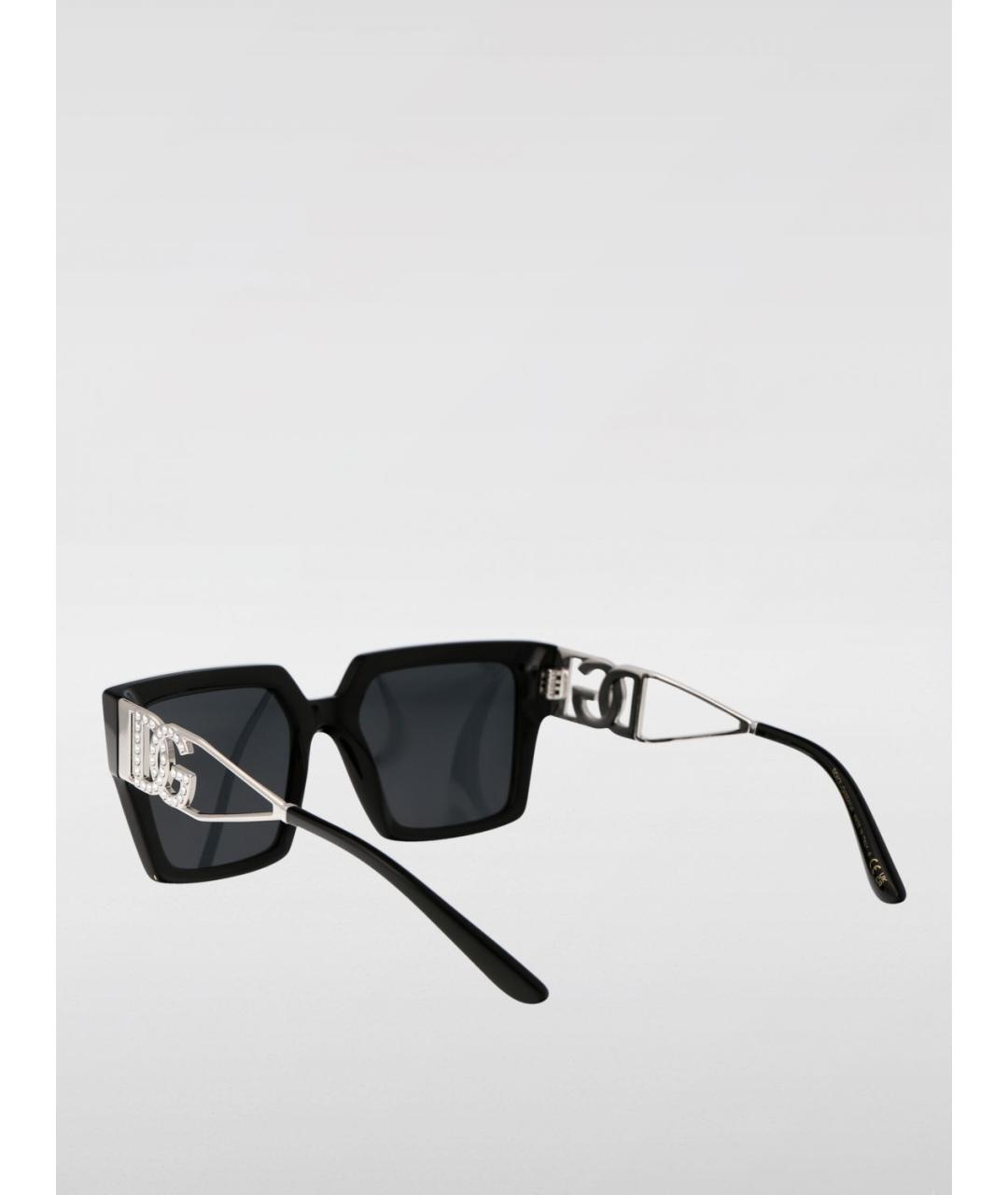 DOLCE&GABBANA Черные солнцезащитные очки, фото 3