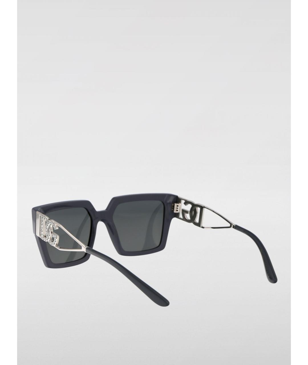 DOLCE&GABBANA Серые солнцезащитные очки, фото 3