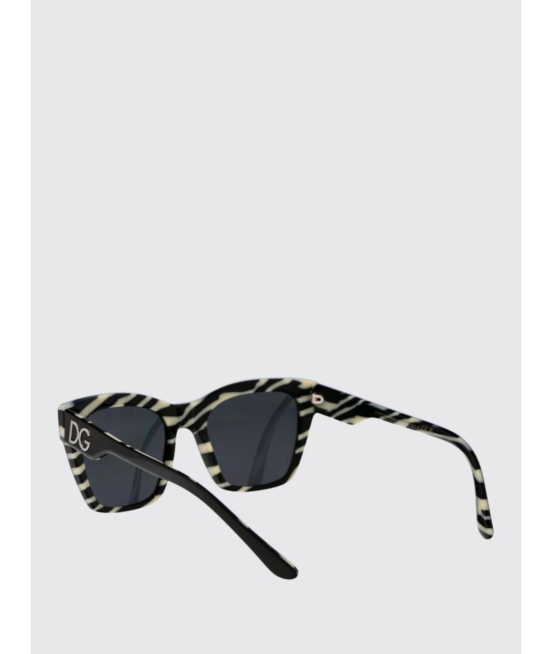 DOLCE&GABBANA Черные солнцезащитные очки, фото 3