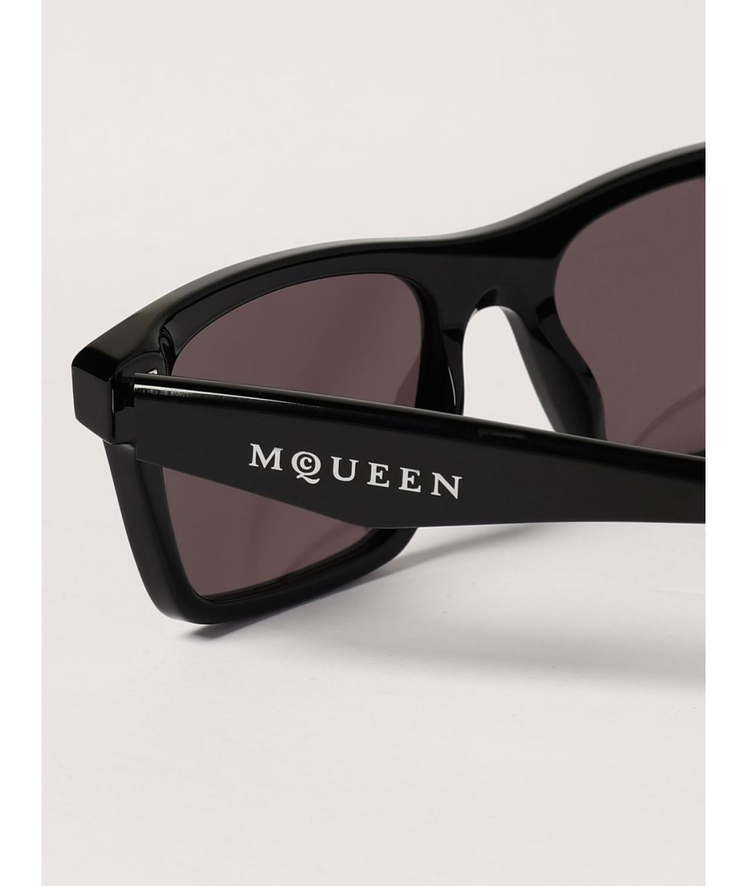 ALEXANDER MCQUEEN Черные солнцезащитные очки, фото 5