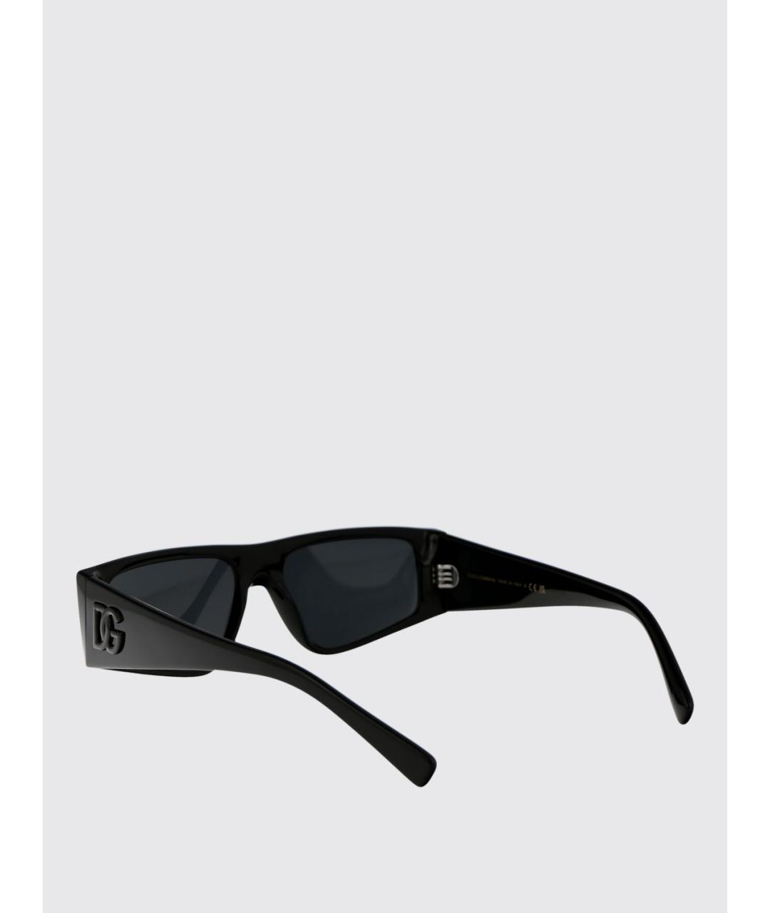 DOLCE&GABBANA Черные солнцезащитные очки, фото 3