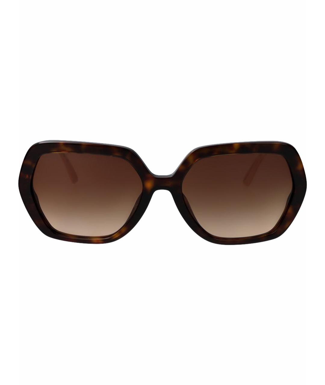 DOLCE&GABBANA Коричневые солнцезащитные очки, фото 1