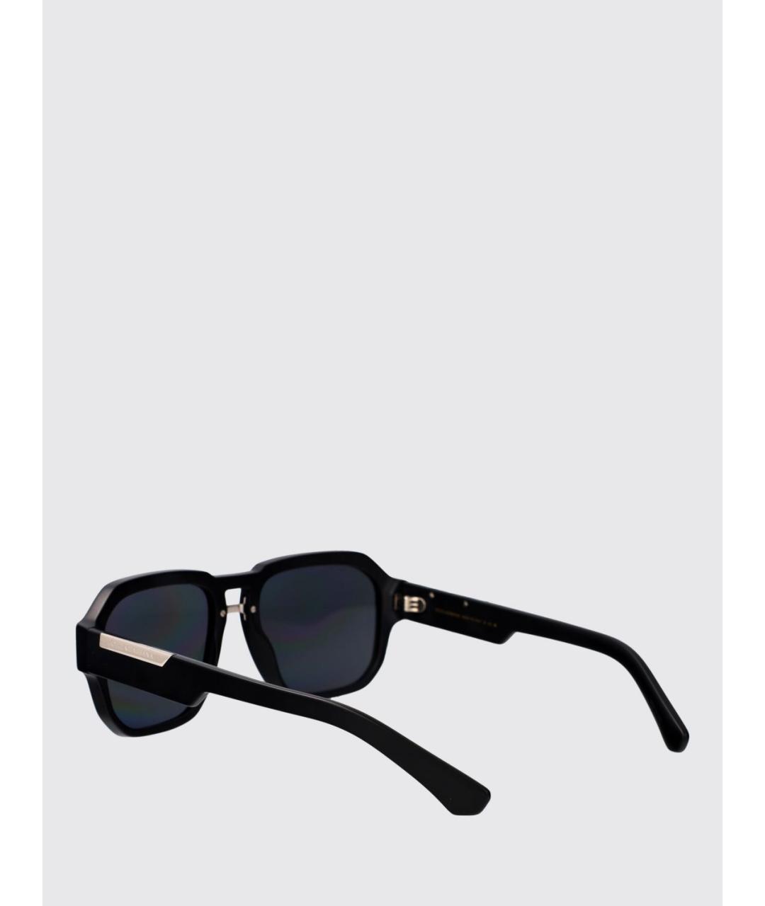 DOLCE&GABBANA Черные солнцезащитные очки, фото 3