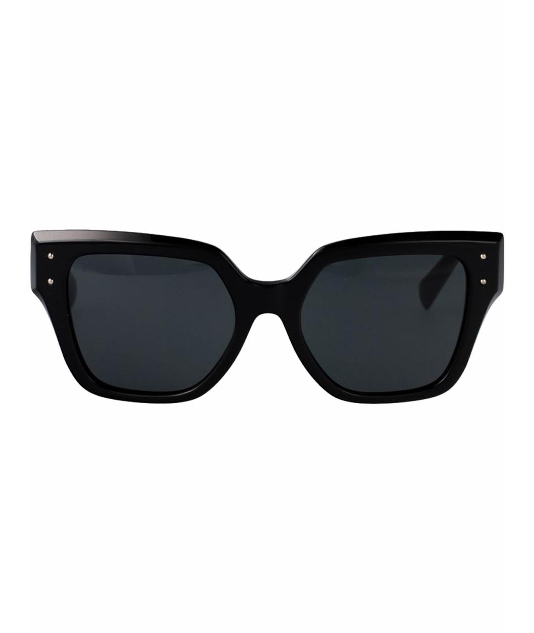 DOLCE&GABBANA Черные солнцезащитные очки, фото 1
