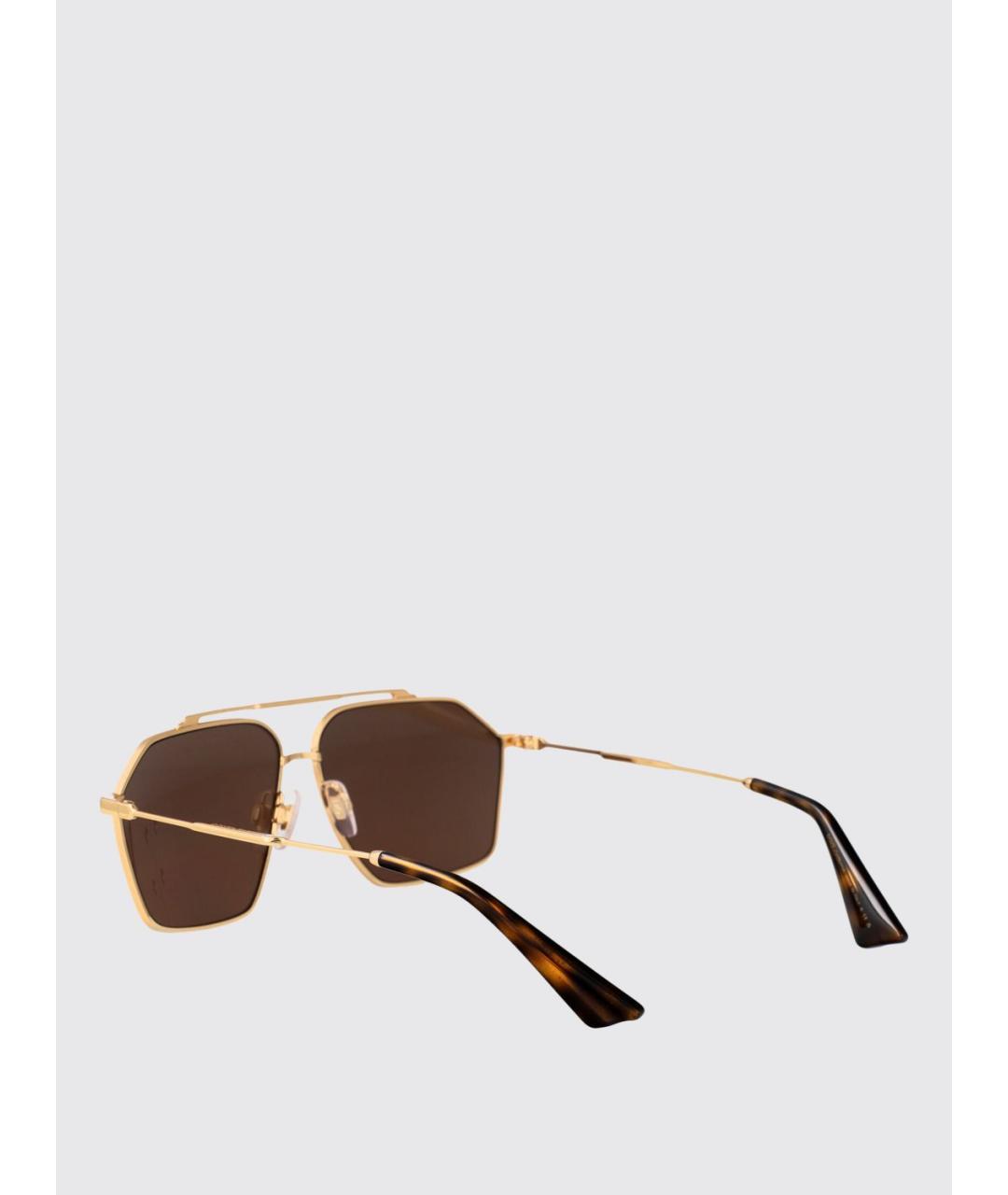 DOLCE&GABBANA Желтые солнцезащитные очки, фото 3