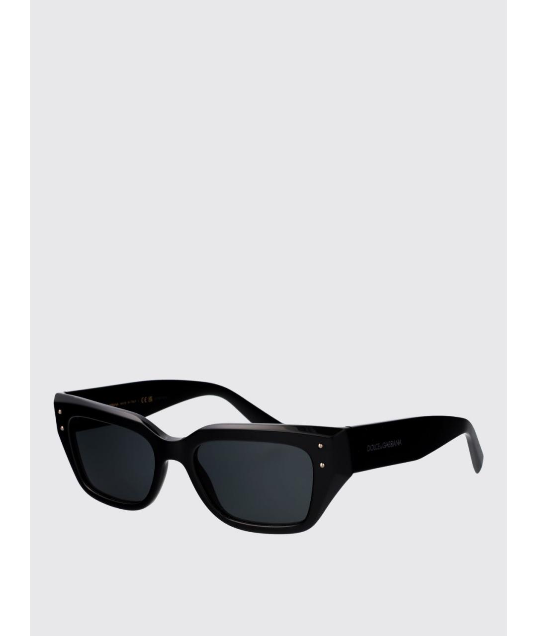 DOLCE&GABBANA Черные солнцезащитные очки, фото 5