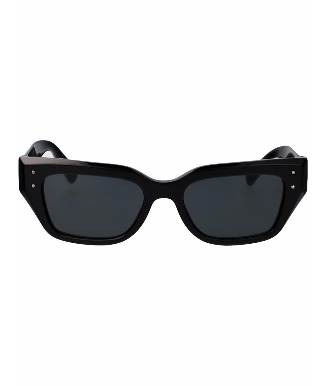 DOLCE&GABBANA Черные солнцезащитные очки, фото 1