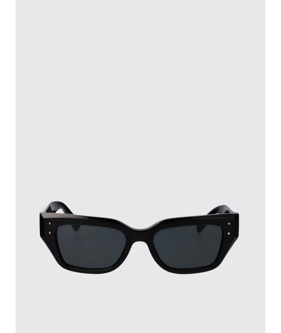 DOLCE&GABBANA Черные солнцезащитные очки, фото 2