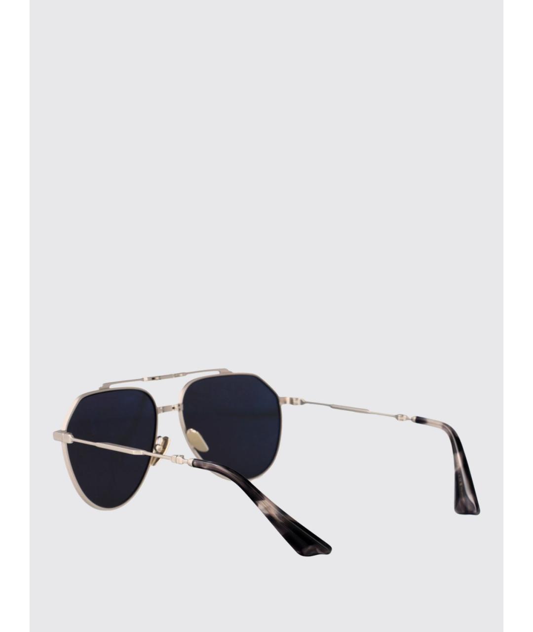 DOLCE&GABBANA Серебряные солнцезащитные очки, фото 3