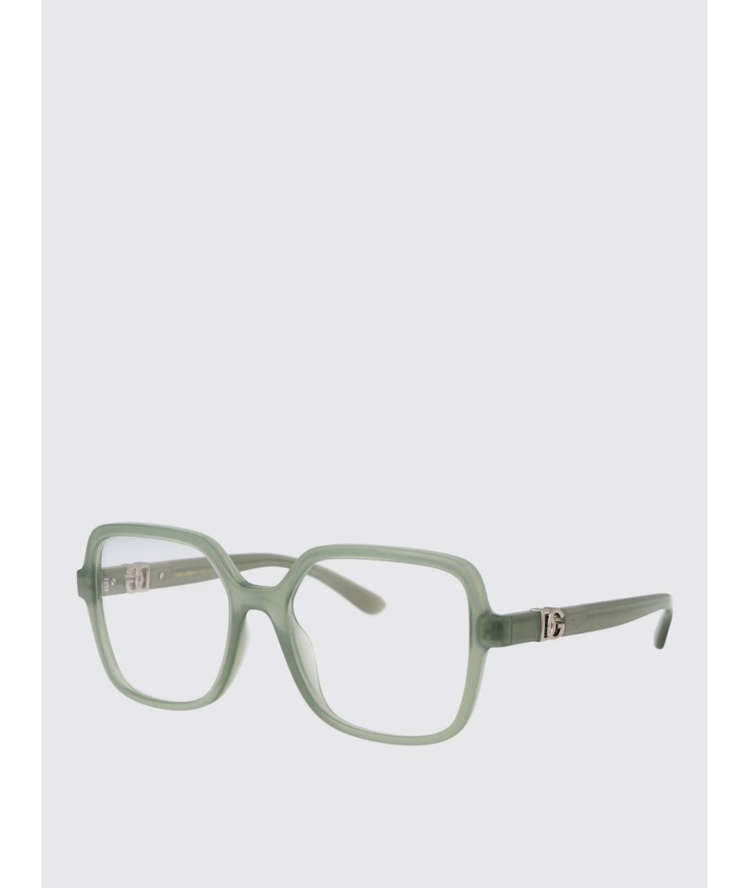 DOLCE&GABBANA Зеленые солнцезащитные очки, фото 5