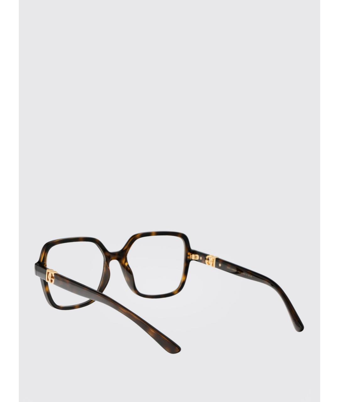 DOLCE&GABBANA Коричневые солнцезащитные очки, фото 3