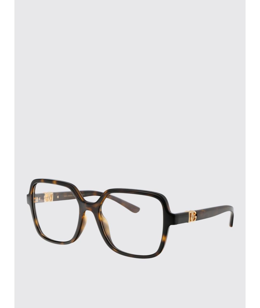 DOLCE&GABBANA Коричневые солнцезащитные очки, фото 5