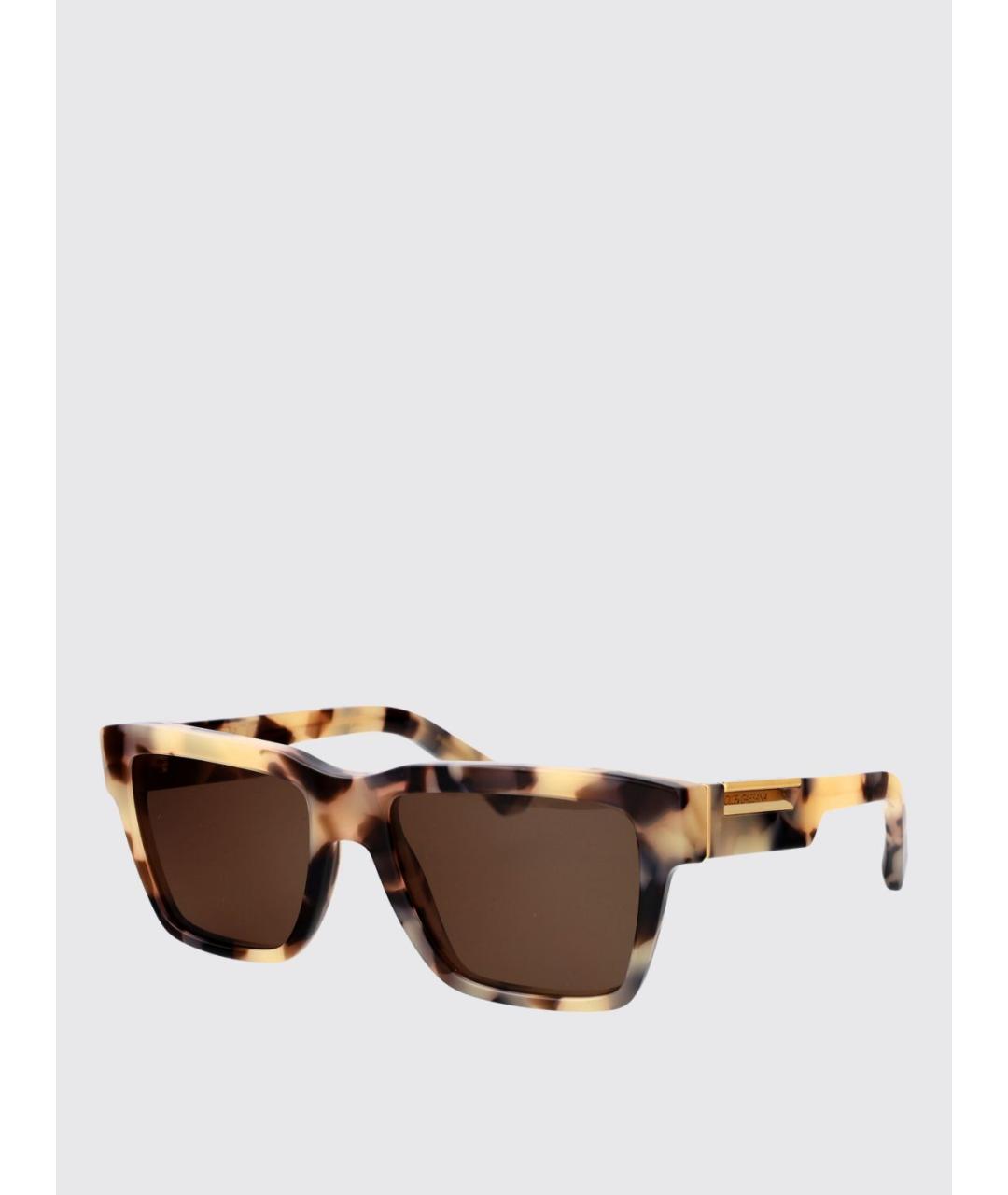 DOLCE&GABBANA Коричневые солнцезащитные очки, фото 5