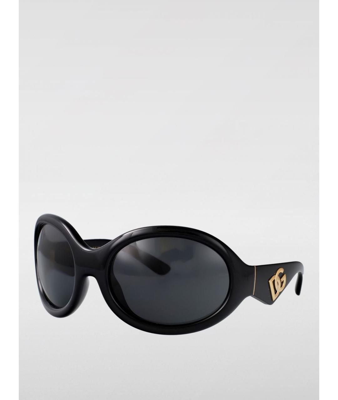 DOLCE&GABBANA Черные солнцезащитные очки, фото 5