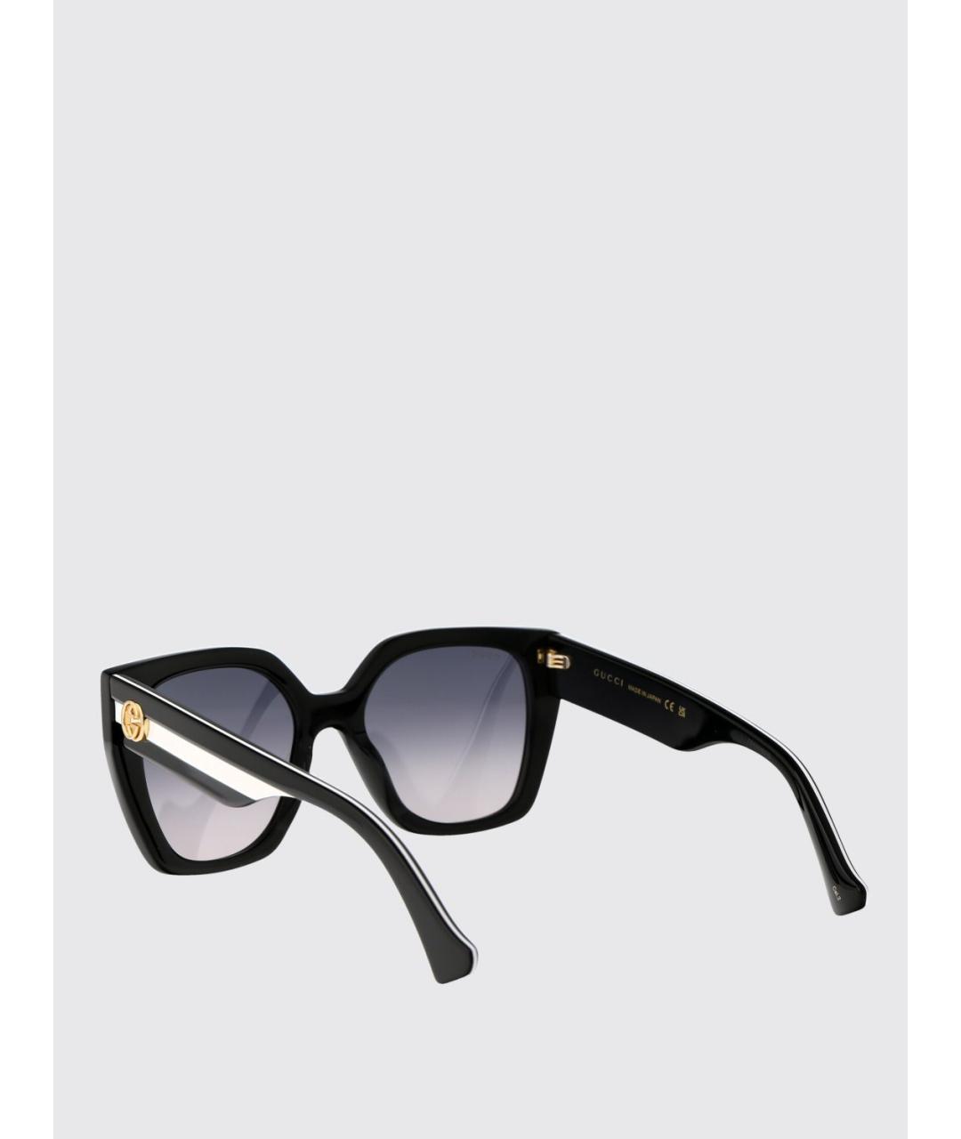GUCCI Черные солнцезащитные очки, фото 3