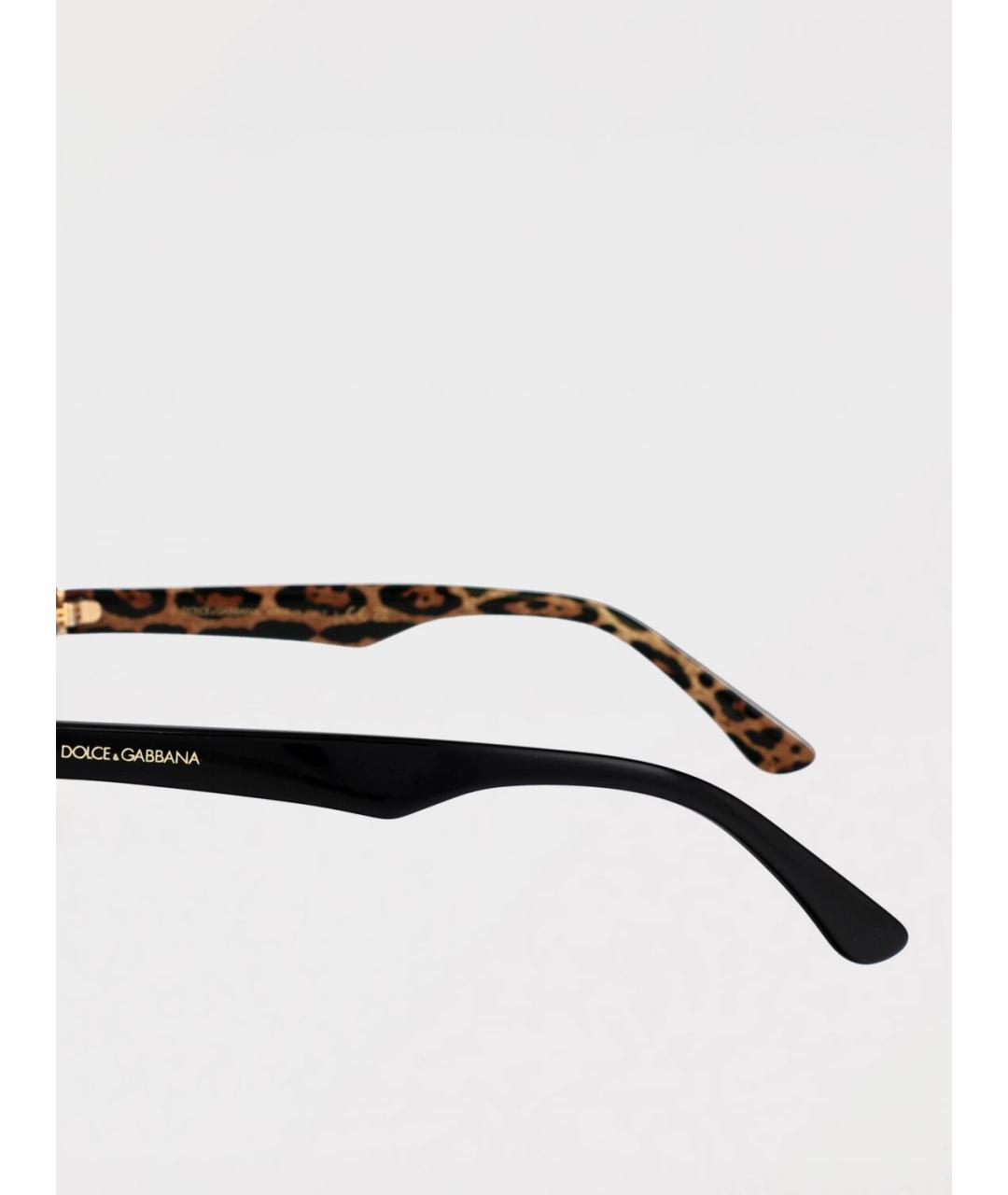 DOLCE&GABBANA Черные солнцезащитные очки, фото 4