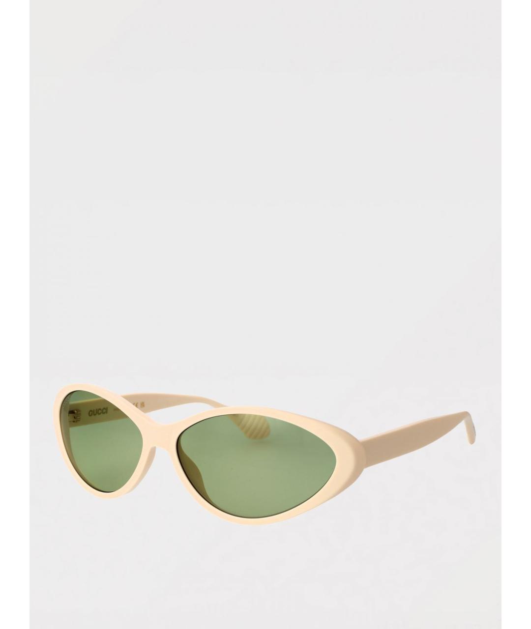 GUCCI Белые солнцезащитные очки, фото 5