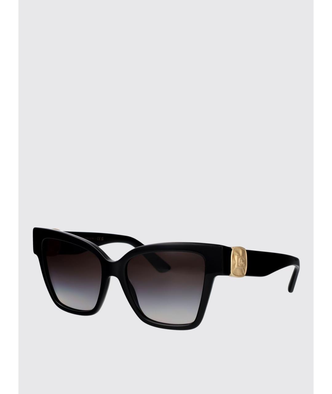 DOLCE&GABBANA Черные солнцезащитные очки, фото 5