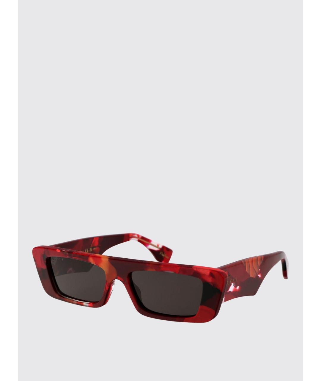 GUCCI Красные солнцезащитные очки, фото 5