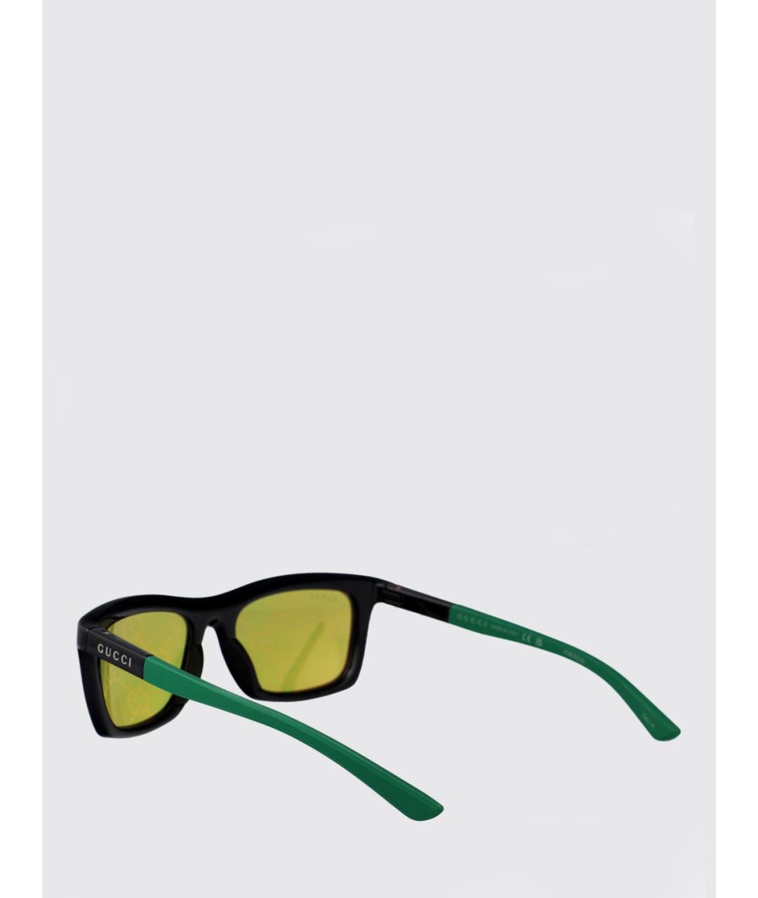 GUCCI Зеленые солнцезащитные очки, фото 3