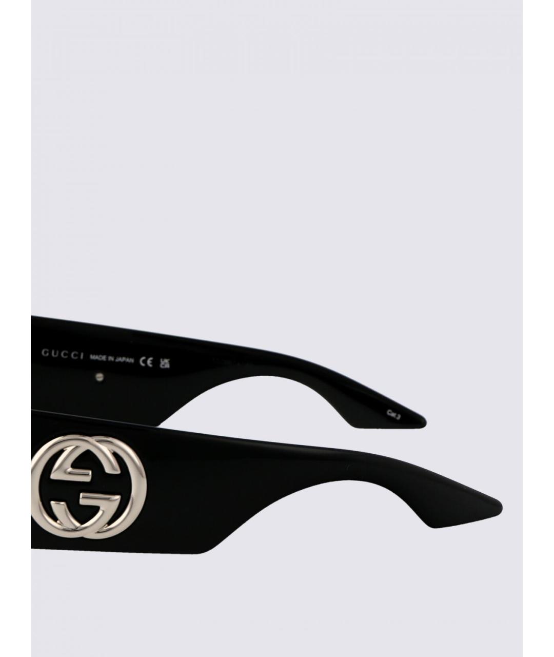 GUCCI Черные солнцезащитные очки, фото 4