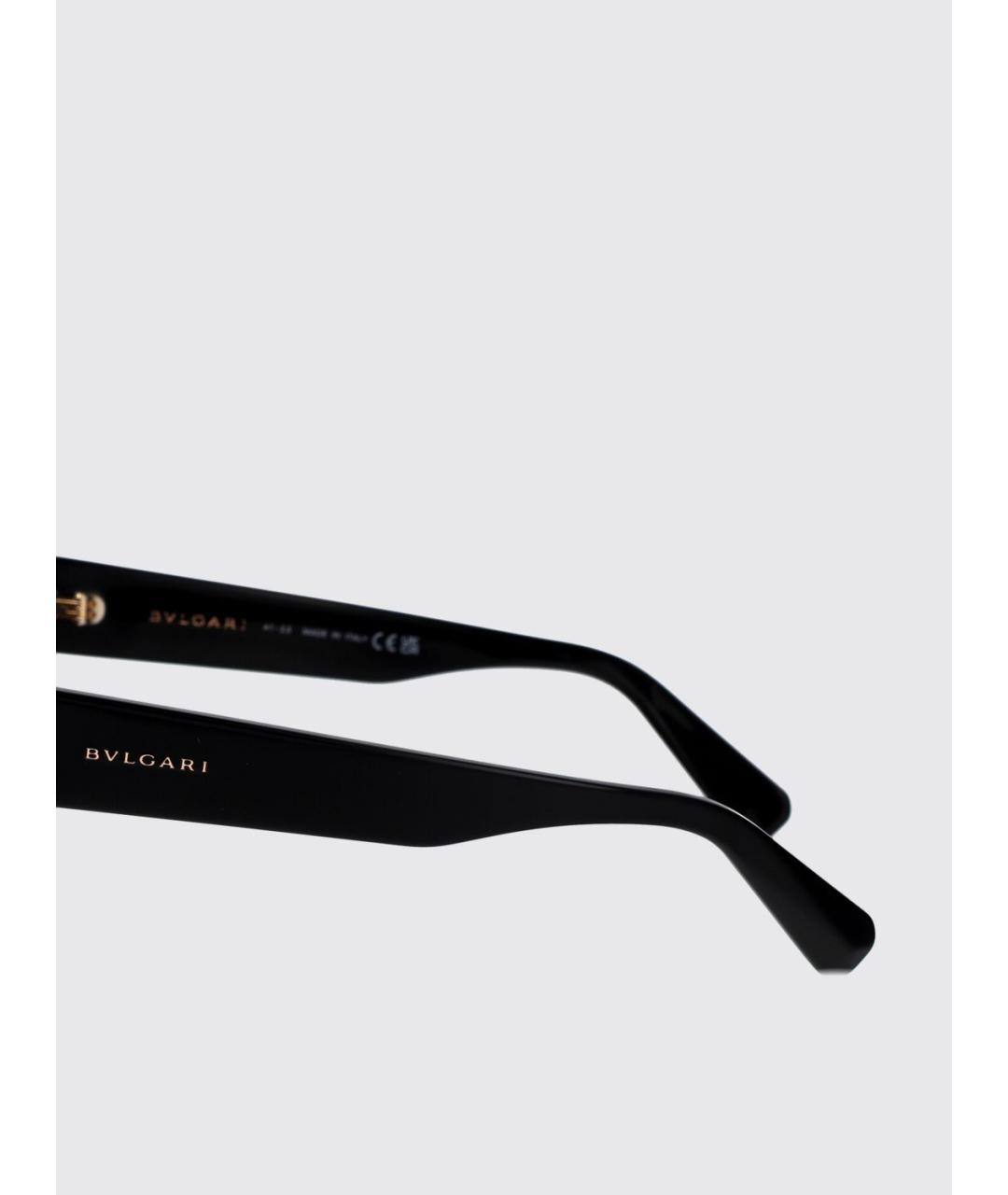 BVLGARI Черные солнцезащитные очки, фото 4