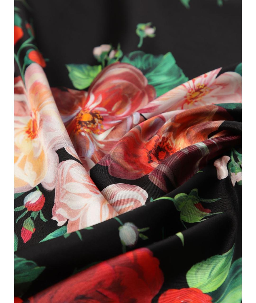 DOLCE&GABBANA Мульти шелковый платок, фото 4