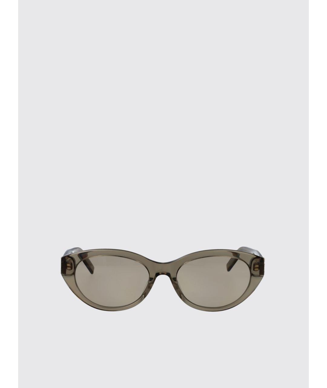 SAINT LAURENT Серые солнцезащитные очки, фото 2