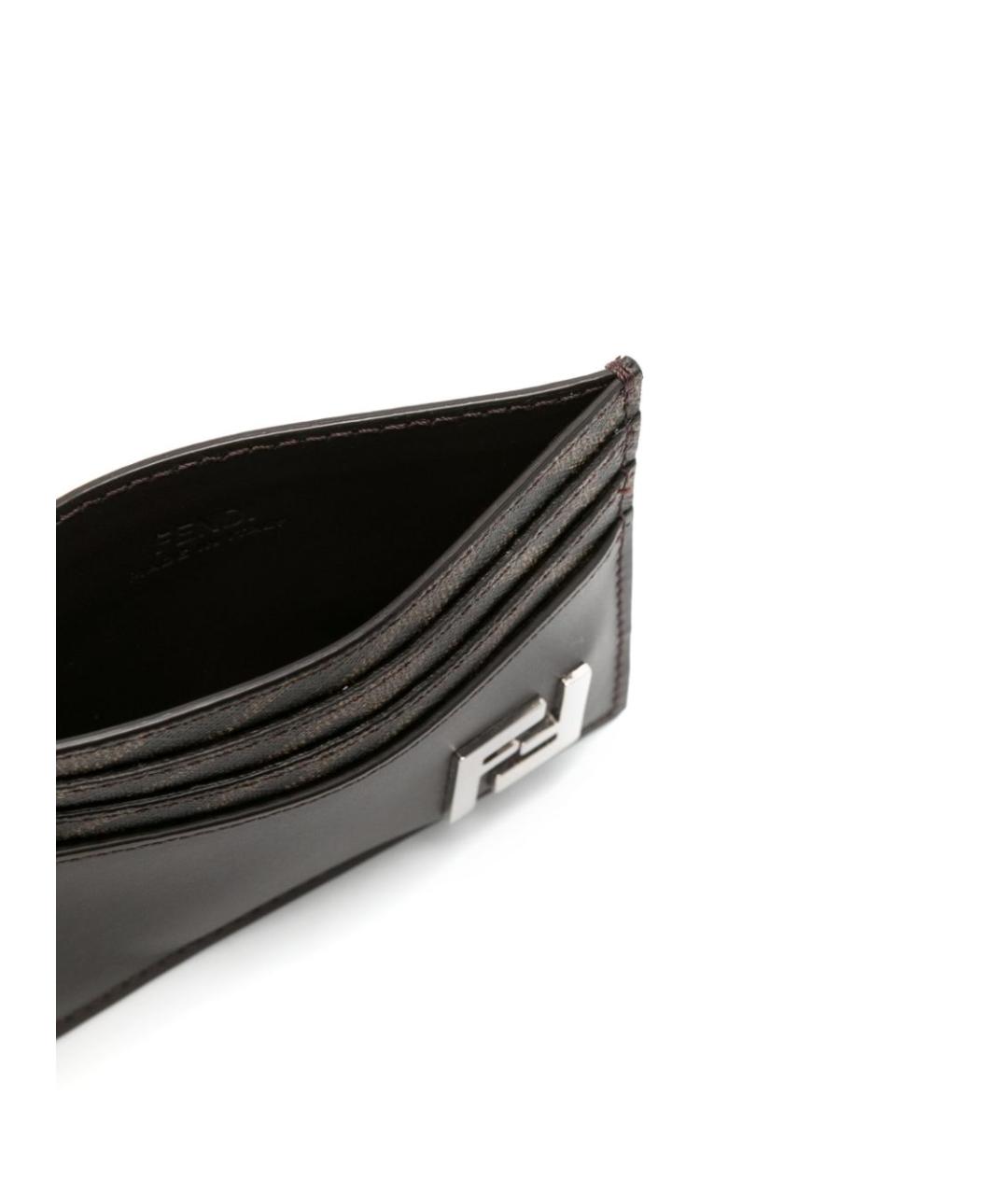 FENDI Коричневый кардхолдер, фото 2