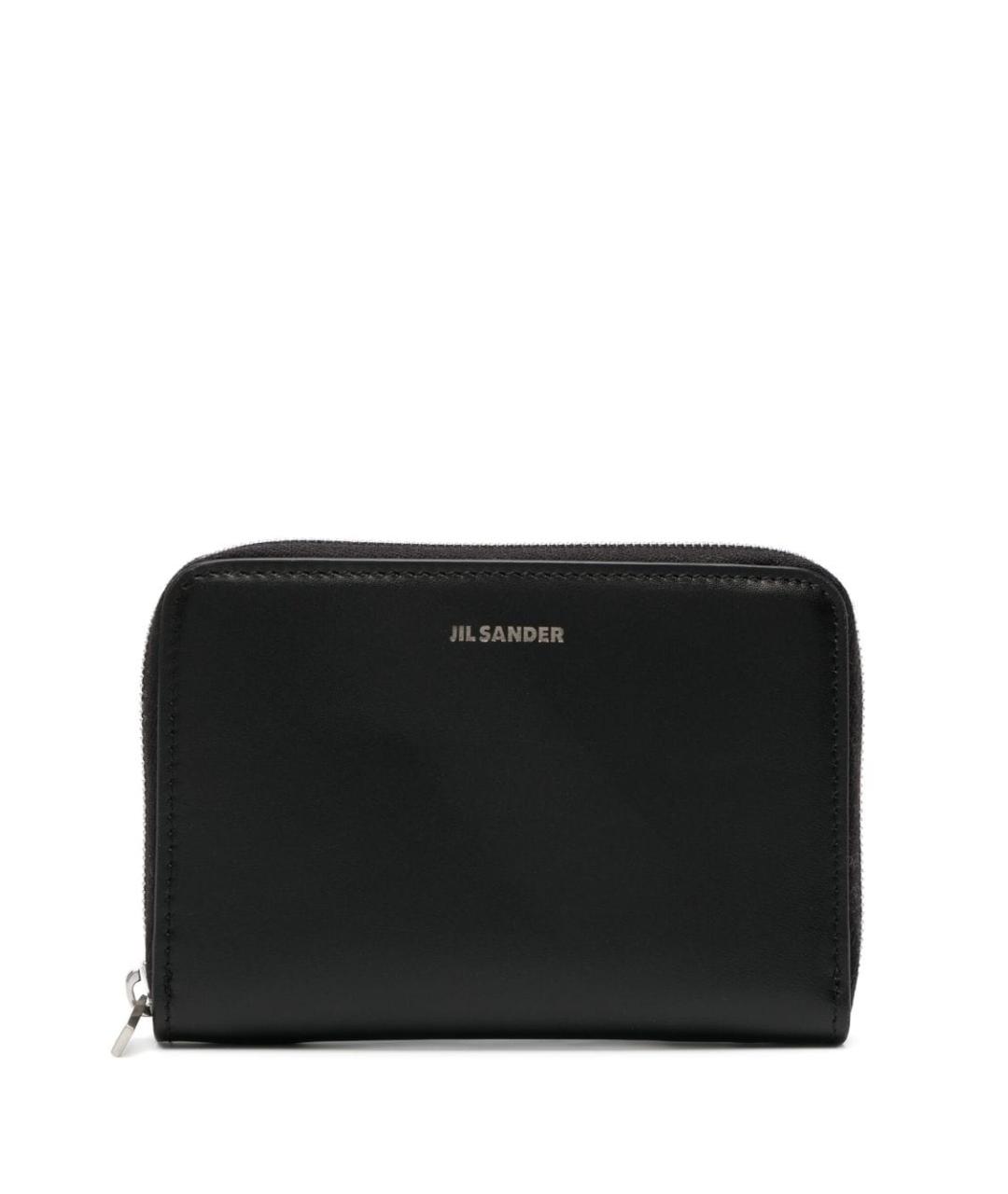JIL SANDER Черный кошелек, фото 1