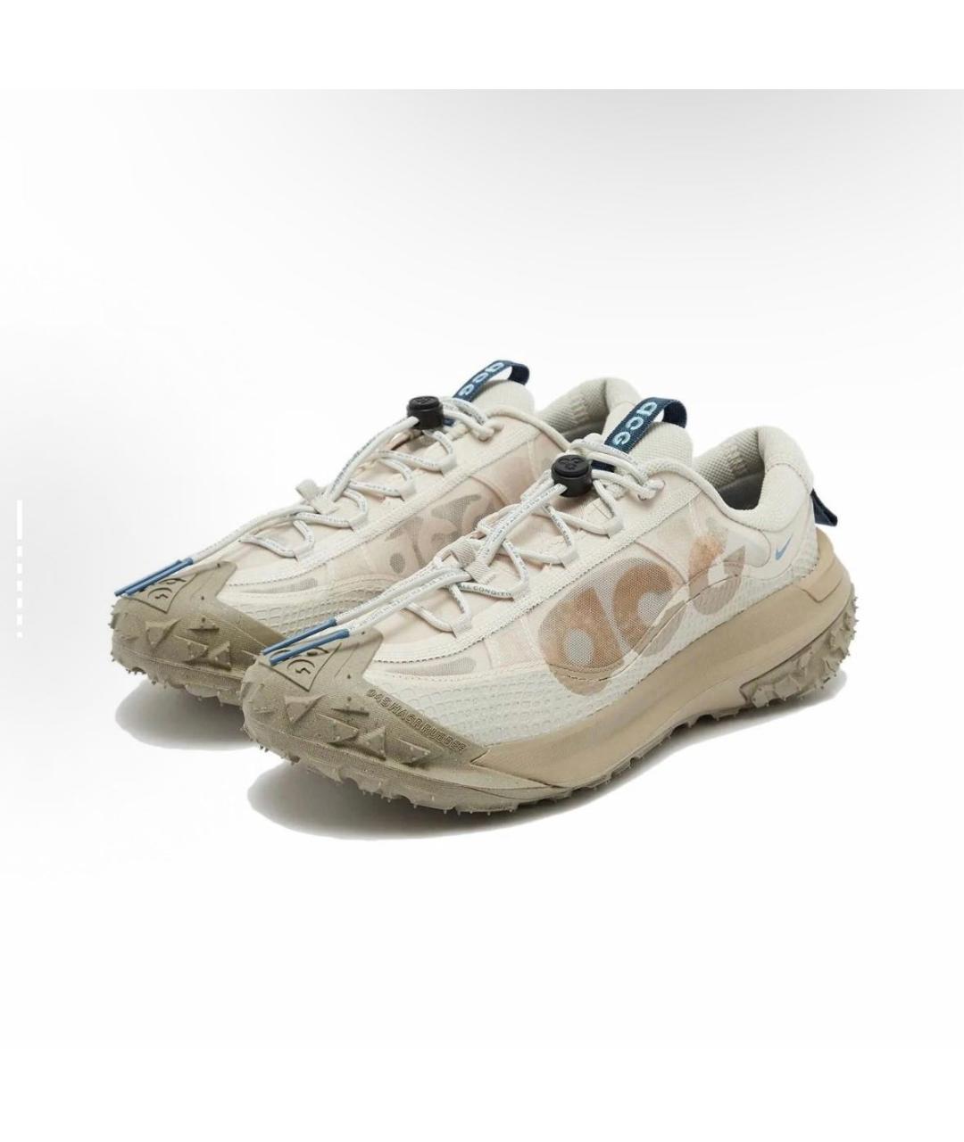 NIKE ACG Бежевые низкие кроссовки / кеды, фото 2
