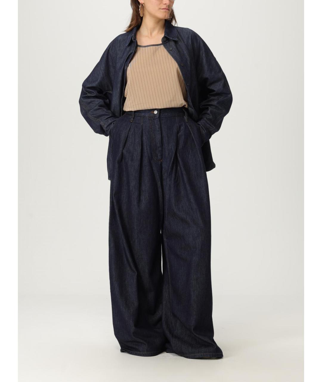DRIES VAN NOTEN Синяя рубашка, фото 3