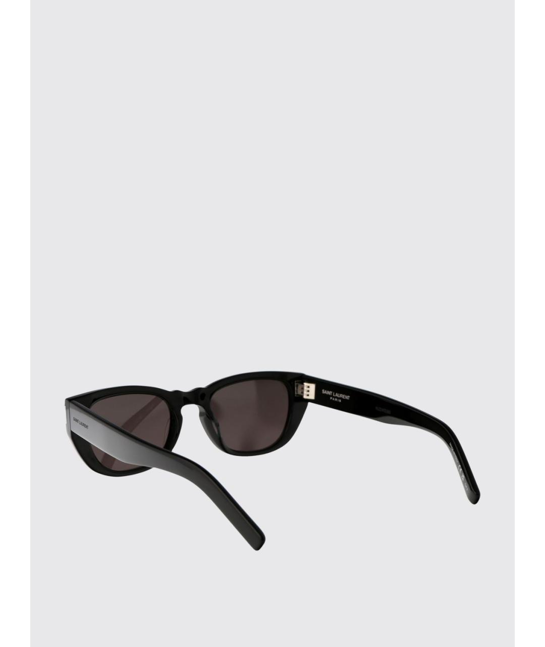 SAINT LAURENT Черные солнцезащитные очки, фото 3