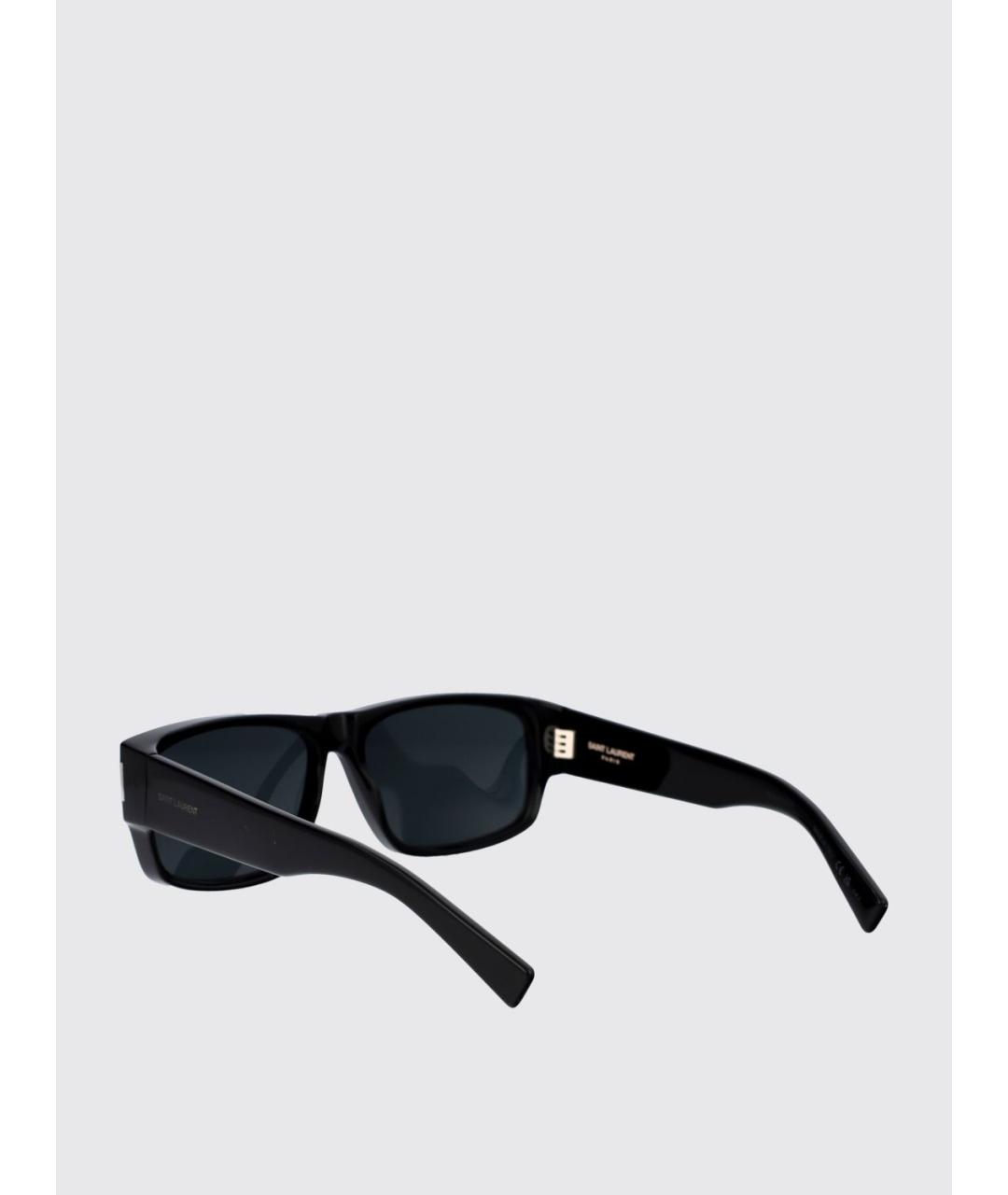 SAINT LAURENT Черные солнцезащитные очки, фото 3