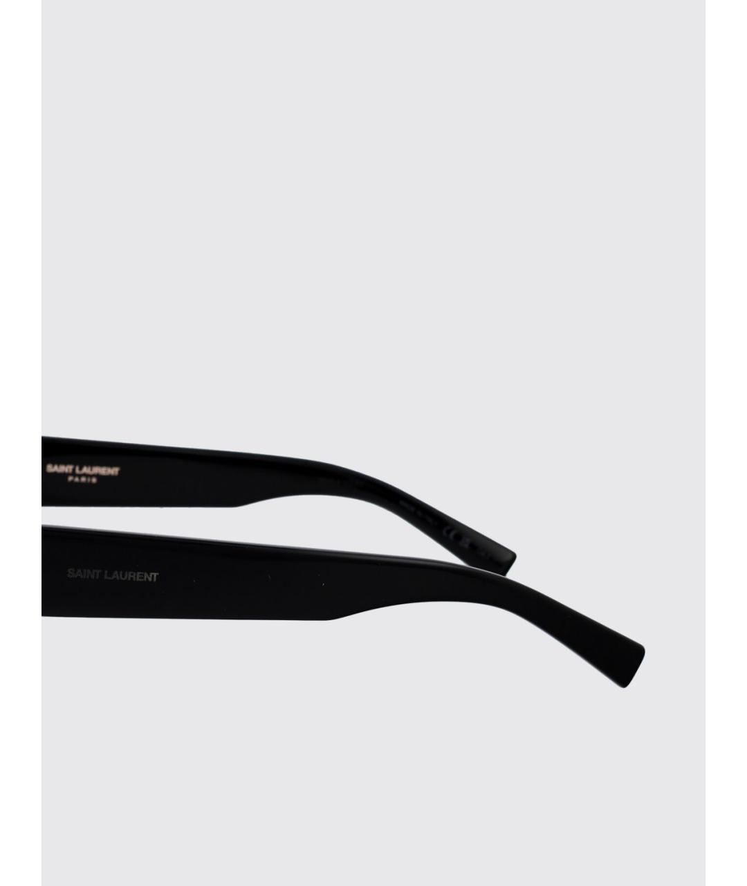 SAINT LAURENT Черные солнцезащитные очки, фото 4