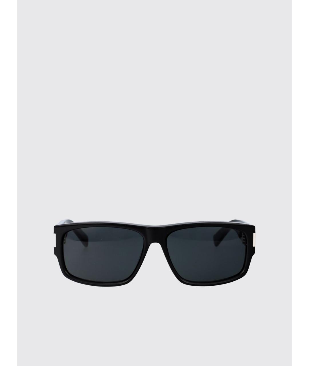 SAINT LAURENT Черные солнцезащитные очки, фото 2