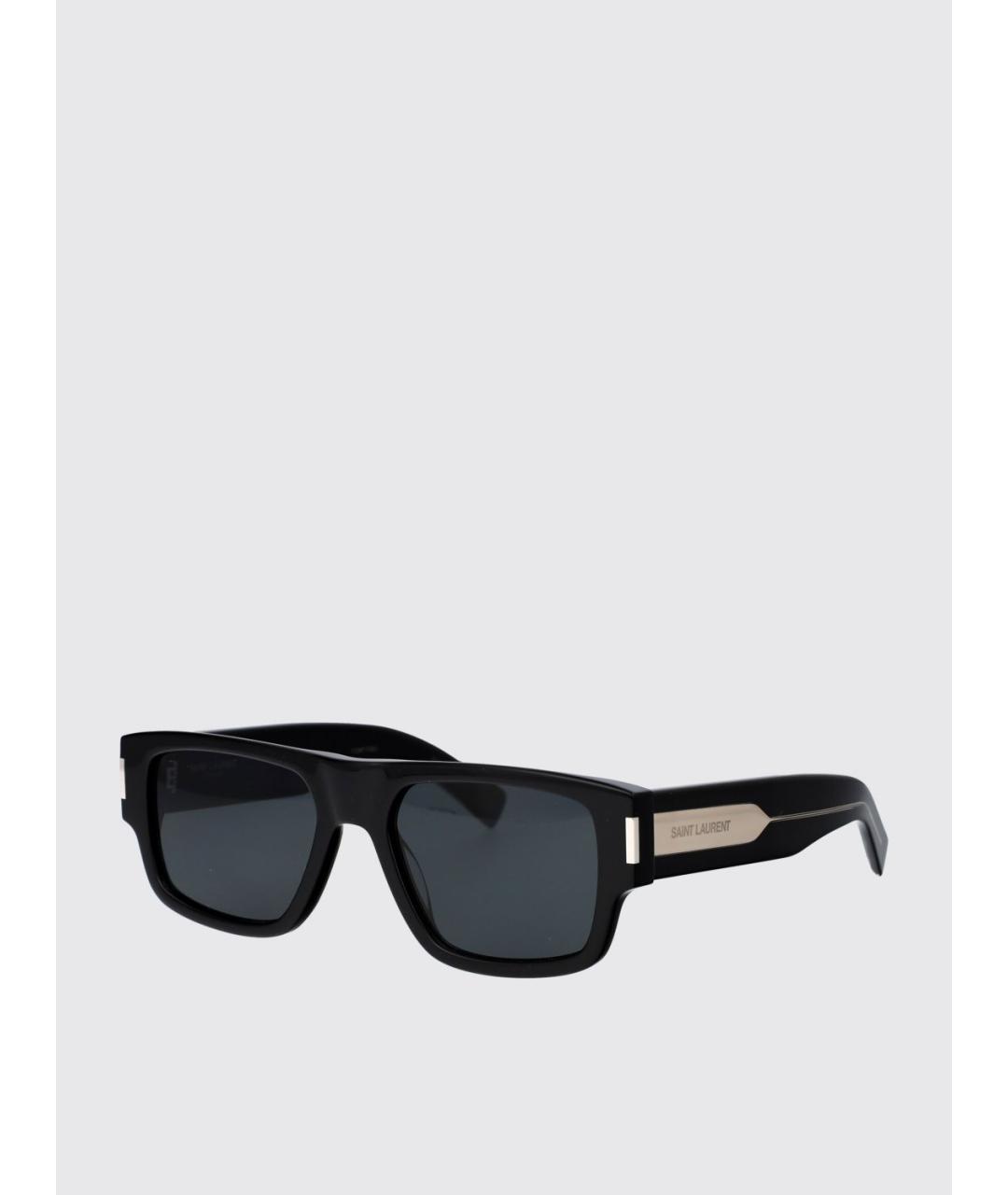 SAINT LAURENT Черные солнцезащитные очки, фото 5