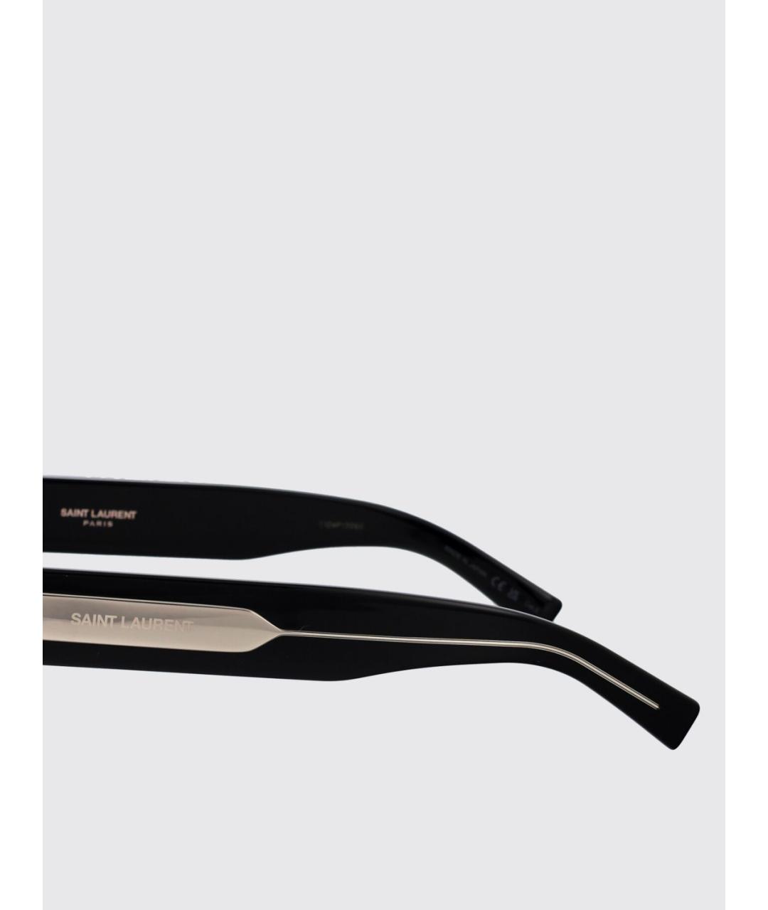 SAINT LAURENT Черные солнцезащитные очки, фото 4