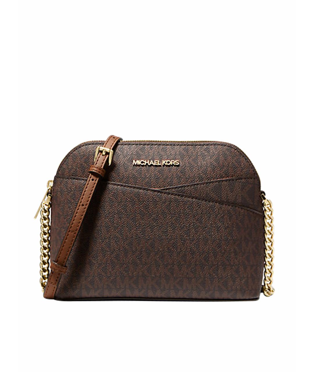 MICHAEL KORS Коричневая сумка через плечо, фото 1