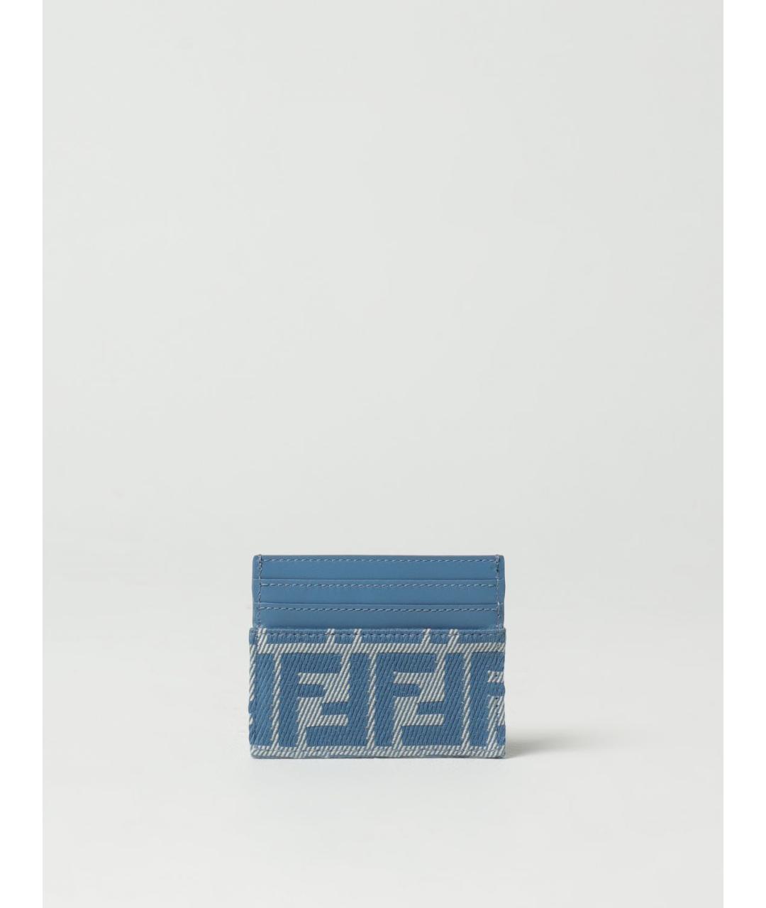 FENDI Голубой кардхолдер, фото 3