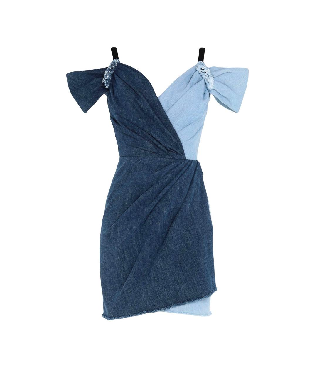 DOLCE&GABBANA Мульти коктейльное платье, фото 1