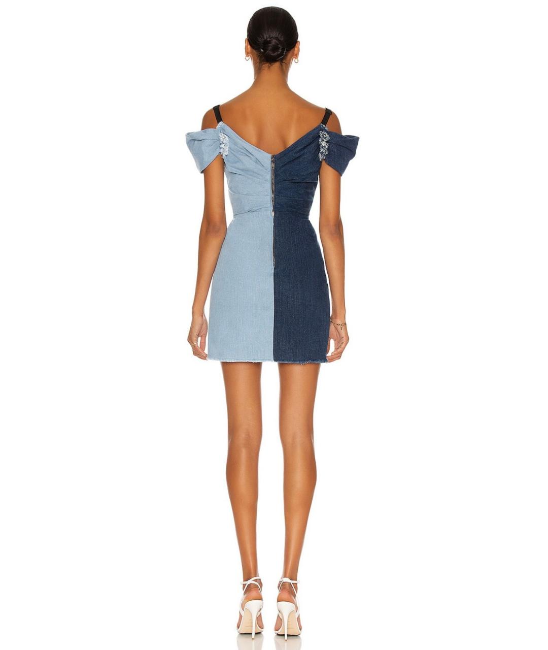 DOLCE&GABBANA Мульти коктейльное платье, фото 4