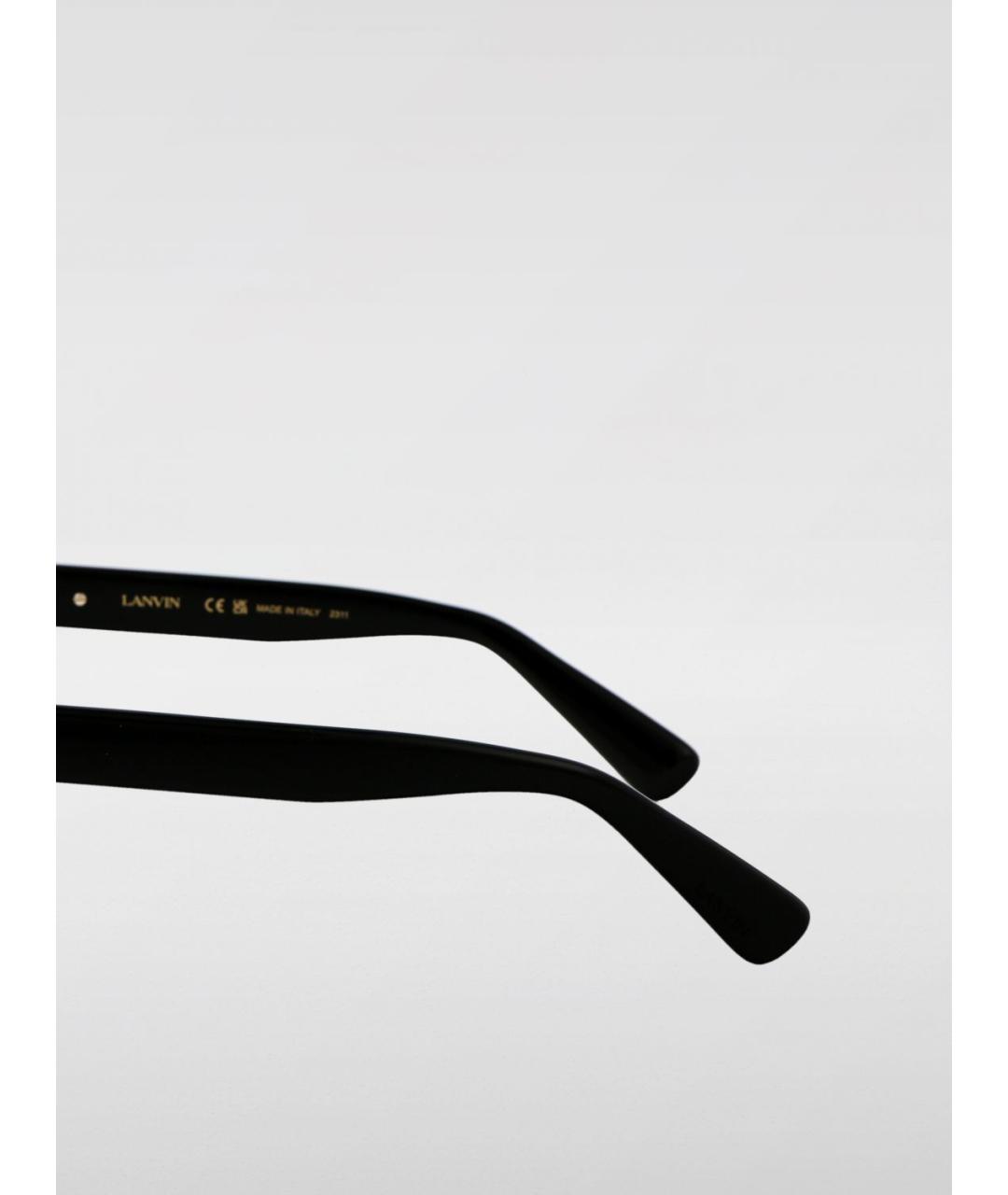 LANVIN Черные солнцезащитные очки, фото 4