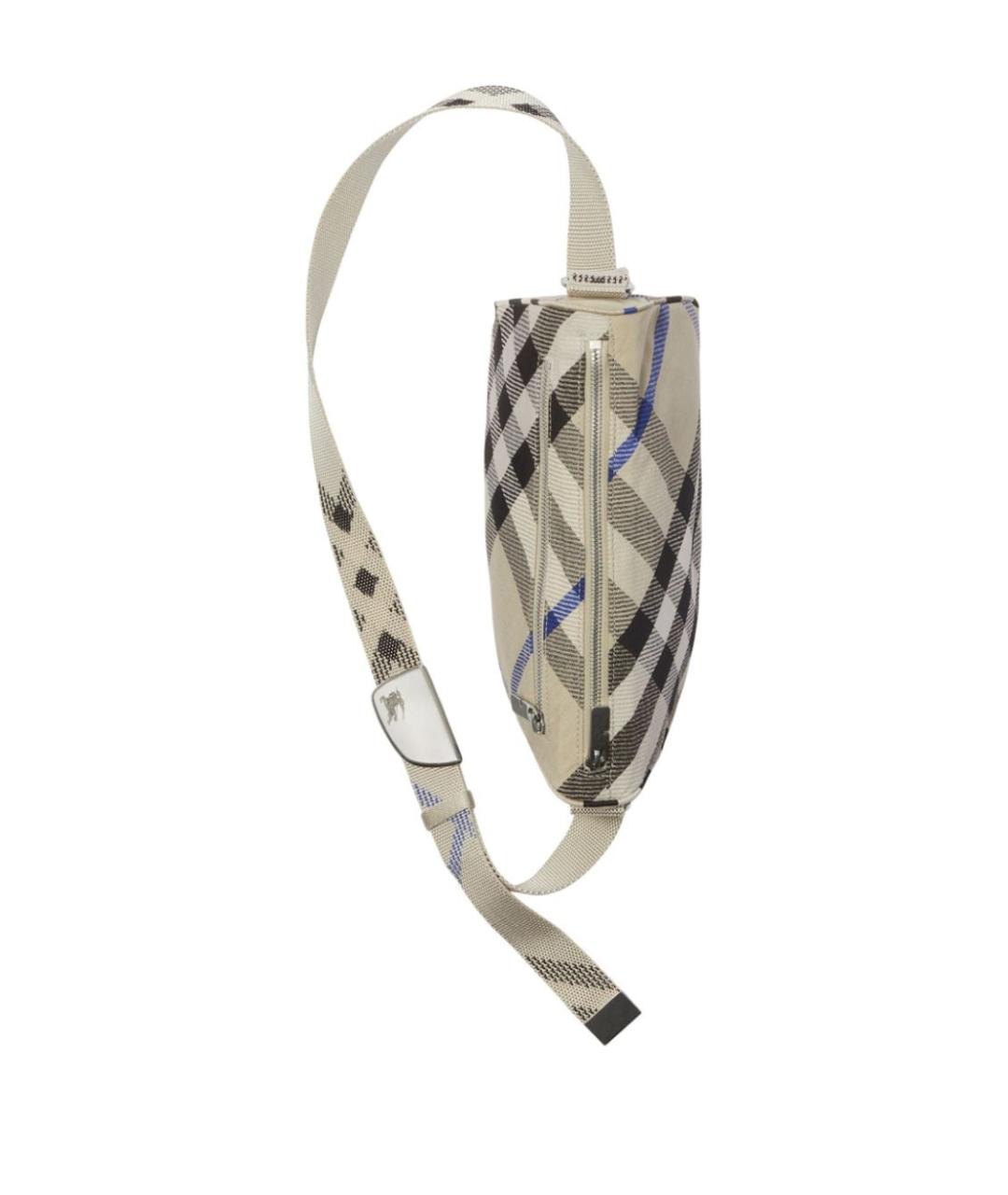 BURBERRY Бежевая сумка на плечо, фото 4