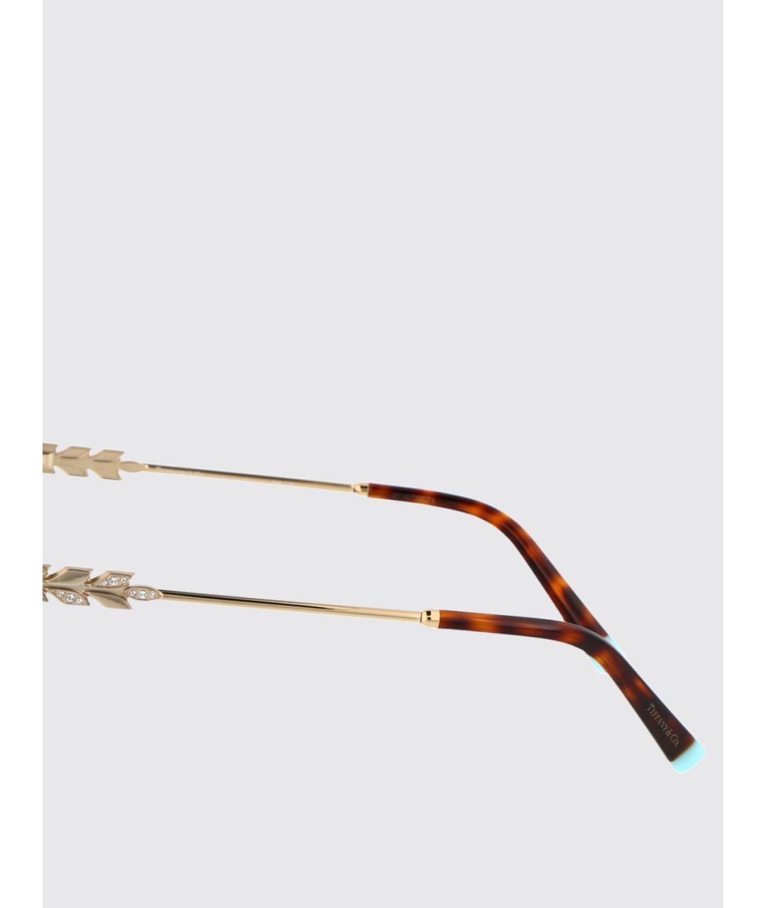 TIFFANY&CO Коричневые солнцезащитные очки, фото 4