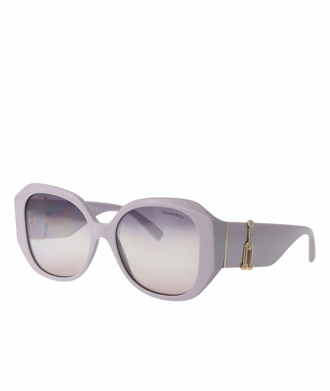 TIFFANY&CO Фиолетовые солнцезащитные очки, фото 1